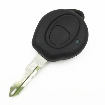 1 Bir Büyük Düğme Değiştirme Uzaktan Durumda Fob Kapak Araba Anahtarı Boş Peugeot 106 206 İçin Anahtar Kabuk