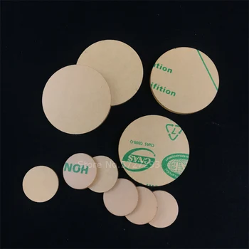 10 adet / grup Pleksiglas Şeffaf Şeffaf Küçük Yuvarlak Disk Akrilik Levha Organik cam polimetil metakrilat 4mm Takı DIY