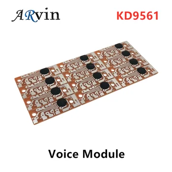 10 ADET Ses Modülü KD9561 CK9561 Alarm Modülü 4 çeşit Ses DIY Kiti VCC GND