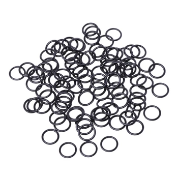 100 adet Metal Sutyen Askısı Ayarlayıcı Kaymak O Ring İç Çamaşırı Malzemeleri Dikiş El Sanatları DIY