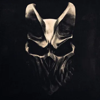 2020 Karanlık Deathcore DJ Maskesi Kesim Hakim Alex Maske Cosplay Korkunç Maskeleri Cadılar Bayramı Partisi Prop