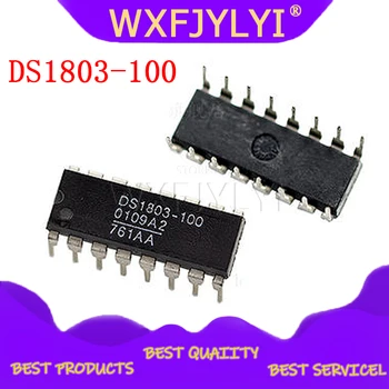 5 p / grup DS1803-100 DS1803 adreslenebilir çift dijital potansiyometre Orijinal Kalite Güvencesi DIP-16