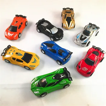 8 Adet / grup Çocuk Mini Geri Çekin oyuncak arabalar Bebek Karikatür Yarış Otobüsü Araba Modeli Eğitici Simülasyon Araç Oyuncak Boys İçin Hediyeler