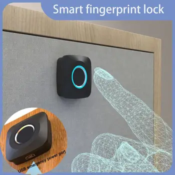 Akıllı parmak izi kilidi Dolap Kilitleri Biyometrik Anahtarsız Mobilya Çekmece Dolap Dolap parmak izi kilidi s Çekmece Dolabı İçin