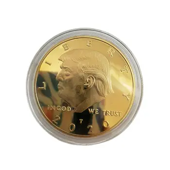 Amerika Başkanı Donald Trump Hatıra paraları Hediye Madalyonlar ABD Tarzı Sikke Koleksiyonu ABD 58th Başkanı Rozeti Ev Dekor