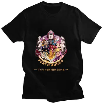 Anime Jojo Tuhaf Macera 2022 Yeni Moda Tasarım Komik Baskı Yaz Kısa Kollu Casual Gevşek Spor Unisex T-shirt Basit