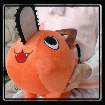 Anime Testere Adam peluş oyuncak Pochita Kolye Anahtarlık Peluş Bebek Yumuşak Yastık Koleksiyonu Cosplay doğum günü hediyesi Çocuklar için