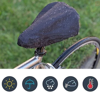Açık bisiklet selesi yağmur kılıfı Spor Bisiklet Bisiklet Aksesuarları Su Geçirmez Eyer Yağmur tozluk UV Koruma Mtb