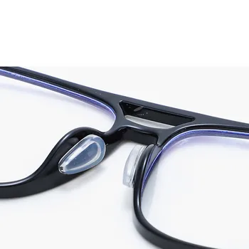 Bir Çift Gözlük burunluklar Yapışkanlı Silikon burunluklar Kaymaz Beyaz İnce Burun Yastıkları Gözlük Gözlük Gözlük Aksesuarları