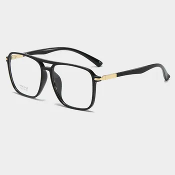 Büyük çerçeve TR90 Şeffaf Gözlük Çerçeveleri Erkekler Kadınlar Sahte Gözlük Vintage Optik Miyopi Gözlük Çerçeveleri Bayanlar Retro Gözlük