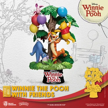 Canavar krallık Disney Winnie Pooh Tigger masaüstü süsler Garaj Kitleri Modeli Kitleri Koleksiyonu Hediye Oyuncak