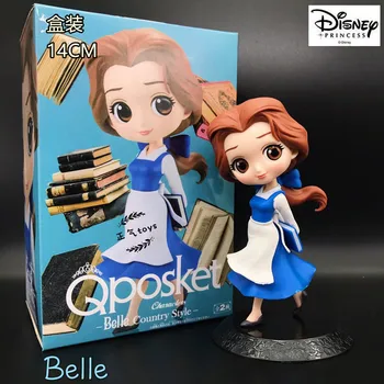 Disney S Versiyonu Anime Bebek Güzellik ve Beast Belle Sivil Aksiyon Figürleri Modeli Oyuncak Masa Dekorasyon Kız Oyuncak Hediye
