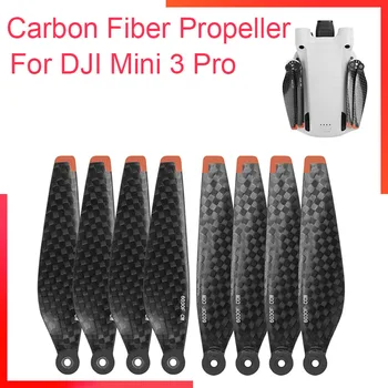 DJI Mini 3 Pro Karbon Fiber Pervane Sert ve Dayanıklı Hafif Pervaneler 6030F Katlanabilir Sahne Bıçakları Aksesuarları