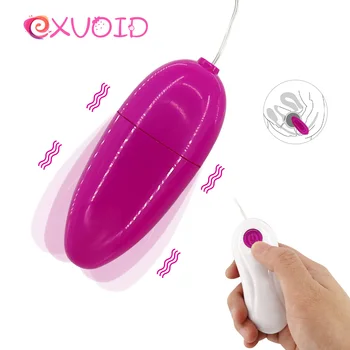 EXVOID Yumurta Vibratör Klitoris Stimülatörü G-spot Masaj Uzaktan Kumanda Seks çiftler için oyuncaklar Yetişkin Ürün Kadın Masturbator