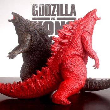 Godzilla Şekil Canavar Film Aksiyon Figürü 17cm PVC Hareketli Eklemler Modeli 6 Renkler Heykeli Masaüstü Koleksiyonu Oyuncaklar Çocuklar İçin