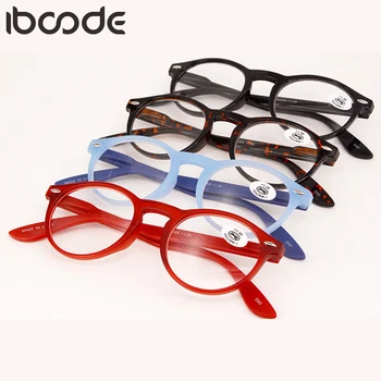 ıboode Retro Yuvarlak okuma gözlüğü Erkekler Kadınlar Ultralight Hipermetrop Gözlük Optik Gözlük Diyoptri +1.0 1.5 2.0 2.5 3.0 3.5