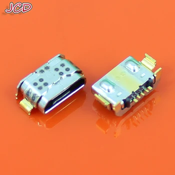 JCD 20 adet/grup mikro USB Şarj Portu Dock Soket Tak Jack Huawei P9 Lite G9 Şarj Konektörü 5 Pin mikro USB Konektörü