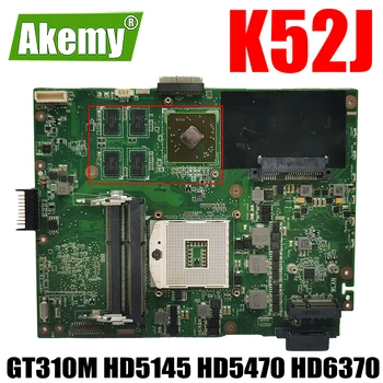 K52J Anakart GT310M HD5145 HD5470 HD6370 for ASUS K52JC K52JB K52JR K52JT K52JU P52J Laptop Anakart Anakart
