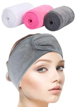 Kadın saç bandı Yoga Spa Makyaj Yıkama Bandı Banyo Duş Başlığı Bantları saç aksesuarları Şapkalar Sihirli Bant ile
