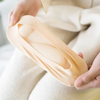 Kadın Tabanlık 3D Streç Nefes Deodorant Koşu Yastık Tabanlık Görünmez Çorap Astarı Ayakkabı Ortopedik Ped Tabanlık