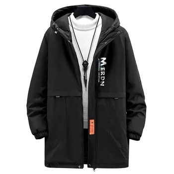 Kış Ceket Erkekler Kalın Parkas günlük ceketler Rüzgar Geçirmez Sıcak Kış Ceket Erkek Kapşonlu pamuklu ceket Artı Boyutu 10XL 9XL 8XL 7XL