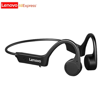Lenovo X4 kablosuz kulaklık Kemik İletim Boyun Bandı Bluetooth Kulaklık Spor Koşu Su Geçirmez Sweatproof Toz Geçirmez Kulaklık