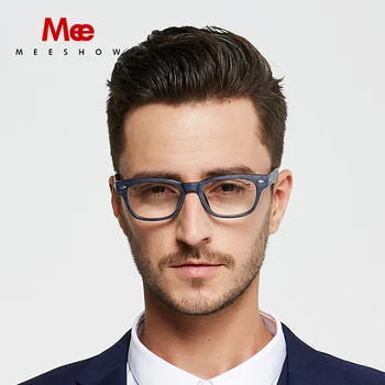 MEESHOW ahşap okuma gözlüğü Erkek gözlük Fransız konsept Yükseltilmiş kadın mor gözlük okuyucu için +1.50 +2.0 +2.5 1512