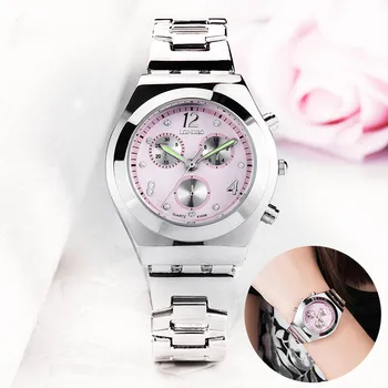 Moda Longbo 8399 Lüks Su Geçirmez Kadın Bayanlar kuvars saatler Bayanlar Kol Saatleri Relogio Feminino Montre Femme Reloj Mujer