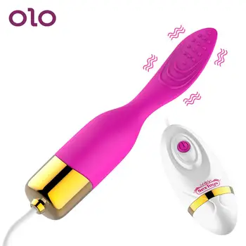 OLO Güçlü Titreşimli Yumurta Vajina Topu Dil Yalama Vibratör G Noktası Masaj Klitoris Stimülatörü Seks Oyuncakları Kadınlar için
