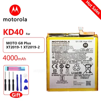 Orijinal Motorola KD40 motorola pili Moto G8 Artı XT2019 XT2019 - 2 Telefonu Yedek Batteria + Takip numarası