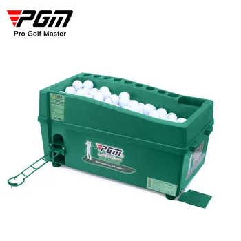 PGM Yarı Otomatik Golf Topu Makinesi Otomatik Golf Topu Dağıtıcı Golf Kulüpleri Tutucu ABS Malzeme
