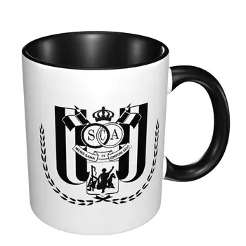 Rsc Anderlecht 1806 Kupa kahve fincanları Fincan Tiki Kupa Kahve Kupa shot bardakları Kahve Hizmetleri Kişiselleştirilmiş Hediyeler