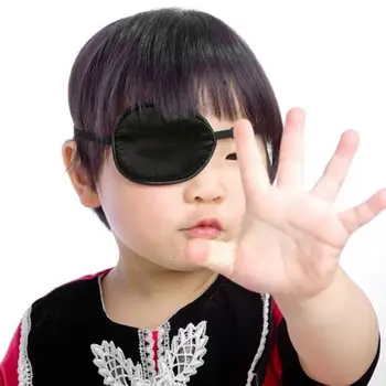 Siyah Tek göz bandı Yıkanabilir Ayarlanabilir Içbükey Cadılar Bayramı Eyepatch Parti Cosplay Korsan Unisex Bir Sahne Göz V5p7