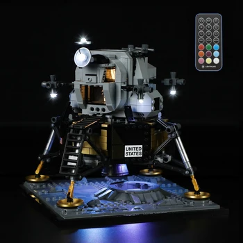 SuSenGo led ışık Kiti 10266 Apollo 11 Ay Lander Uzaktan Kumanda Sürümü (Model Dahil Değildir)