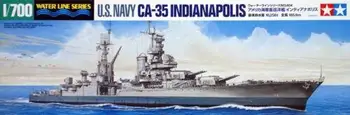 Tamiya 31804 1/700 USS Ağır Kruvazör CA - 35 Indianapolis