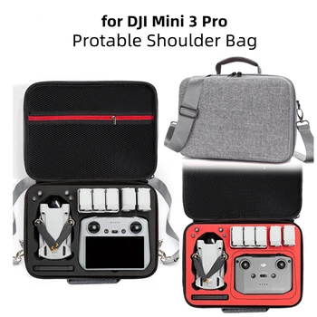 Taşınabilir Kutu DJI Mini 3 Pro Çanta omuzdan askili çanta Taşıma Çantası DJI Mini 3 Drone için Kılıf akıllı kontrolör Aksesuarı