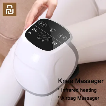 Xiaomi MİNİ akıllı diz masaj aleti lazer ısıtmalı hava masajı diz fizyoterapi enstrüman rehabilitasyon ağrı kesici bacak masajı