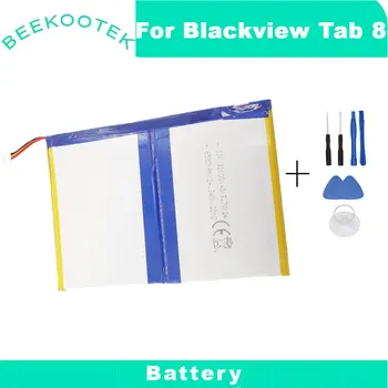 Yeni Orijinal Blackview Tab 8 Pil Yüksek Kalite Yüksek Kapasiteli 6580mAh Pil Blackview Tab 8 Tablet PC telefon kılıfı