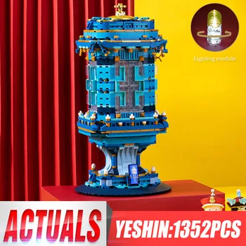 Yeshin 1216 Yaratıcı Oyuncaklar Çin Emaye Saray Fener Modeli Yapı Taşları Tuğla Montaj Tuğla Çocuk Oyuncakları Çin Hediyeler