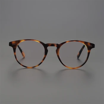 Yuvarlak Tarzı Optik Gözlük OV5256 Miyopi okuma gözlüğü Çerçeve Erkekler Kadınlar Sir O'malley Retro Gözlük Çerçevesi Reçete Cam
