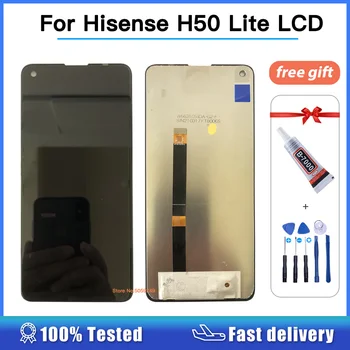 Yüksek kaliteli Hisense H50 Lite lcd ekran ve dokunmatik ekranlı sayısallaştırıcı grup Yedek lcd Hisense H50Lite Test
