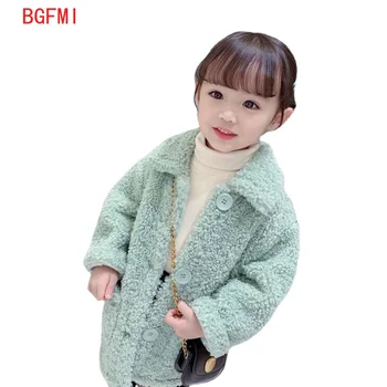 Çocuklar Ceketler Kış Giysileri Kızlar için Bebek Kız Ceket Sonbahar Kalın sıcak tutan kaban Çocuk Ceket Kürk Ceket Çocuk Giyim Toddlers