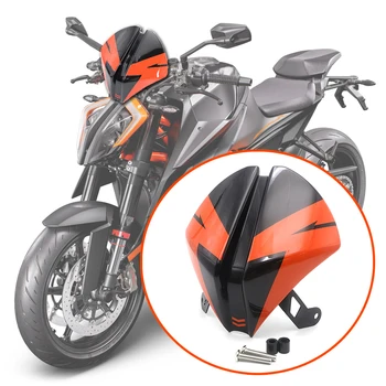 Ön Cam Ön Cam Hava Akımı rüzgar deflektörü Kalkanı 1290 Süper SuperDuke R 2020-UP Siyah Turuncu Motosiklet Sinek Ekran